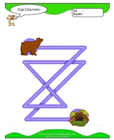 Çizgi Çalışma Sayfaları